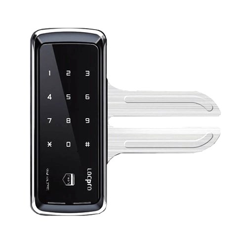 Умный электронный замок для стеклянных дверей. LocPro GL725